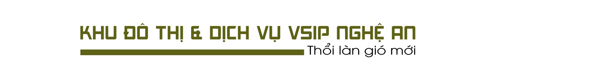 VSIP Nghệ An – Tiên phong xây dựng môi trường sống và làm việc chuẩn quốc tế